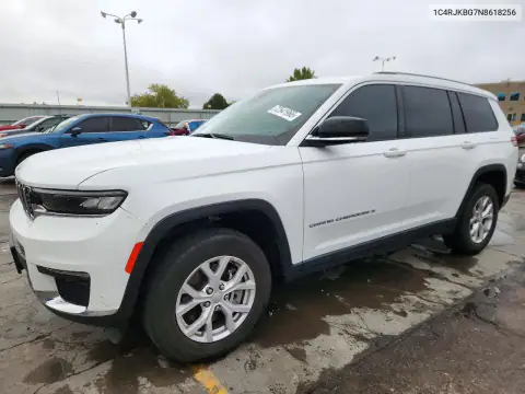 1C4RJKBG7N8618256 — 2022 Jeep Grand Cherokee, Град, фото до ремонта