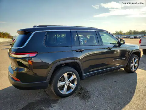 1C4RJKBG9N8514769 — 2022 Jeep Grand Cherokee, фото 3 с аукциона Copart, Боковая часть