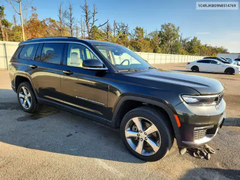 1C4RJKBG9N8514769 — 2022 Jeep Grand Cherokee, фото 4 с аукциона Copart, Боковая часть