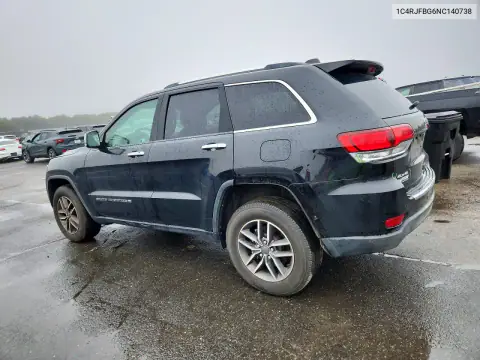 1C4RJFBG6NC140738 — 2022 Jeep Grand Cherokee, фото 2 с аукциона Copart 21.10.2026, Передняя часть