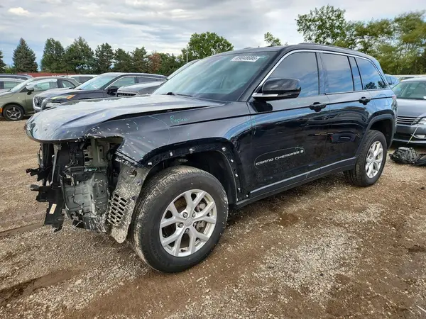 1C4RJHBG5P8910686 — 2023 Jeep Grand Cherokee, Передняя часть (Front End), фото до ремонта