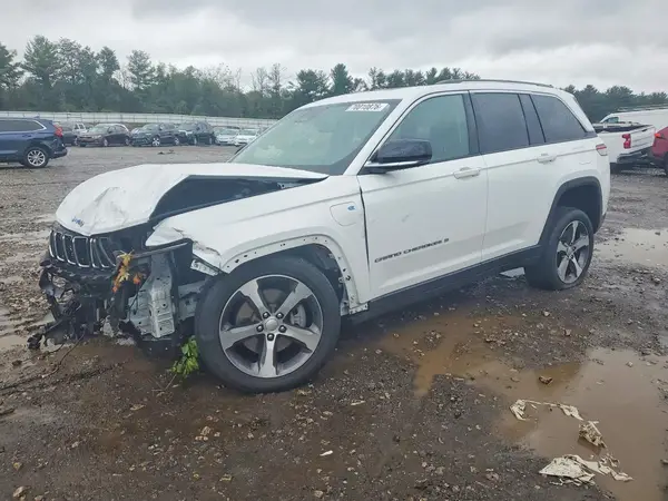 1C4RJYB69P8784582 — 2023 Jeep Grand Cherokee, Передняя часть (Front End), фото до ремонта