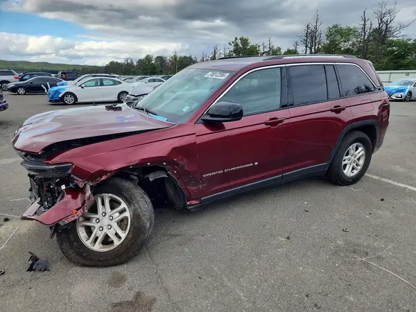 1C4RJHAG3PC608876 — 2023 Jeep Grand Cherokee, Передняя часть (Front End), фото до ремонта