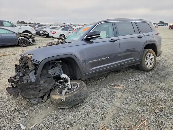 1C4RJKBG8P8878958 — 2023 Jeep Grand Cherokee, Передняя часть (Front End), фото до ремонта