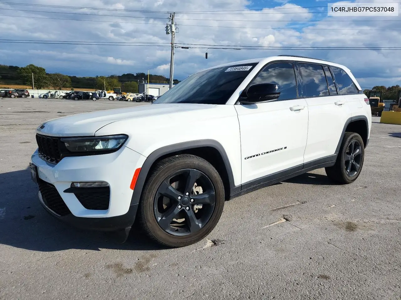 1C4RJHBG7PC537048 Jeep Grand Cherokee 2023 — повреждение Передняя часть, фото до ремонта