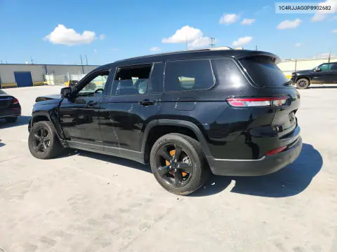 1C4RJJAG0P8902682 — 2023 Jeep Grand Cherokee, фото 2 с аукциона Copart, Передняя часть