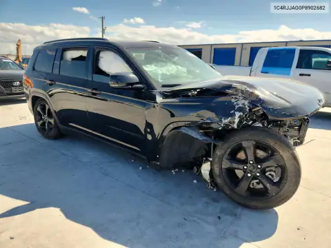 1C4RJJAG0P8902682 — 2023 Jeep Grand Cherokee, фото 4 с аукциона Copart, Передняя часть