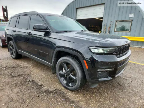 1C4RJKBGXP8863314 — 2023 Jeep Grand Cherokee, фото 4 с аукциона Copart, Град