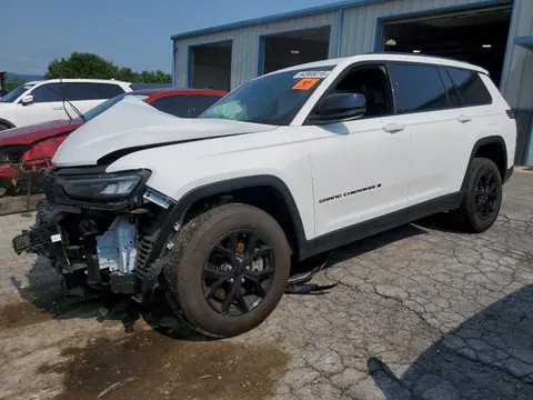1C4RJKAG7R8575383 — 2024 Jeep Grand Cherokee, Передняя часть (Front End), фото до ремонта