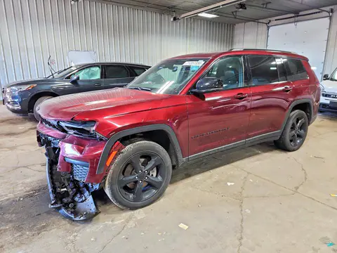 1C4RJKAG2R8593452 — 2024 Jeep Grand Cherokee, Передняя часть (Front End), фото до ремонта