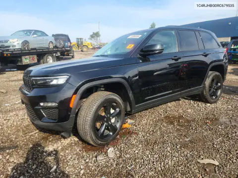 1C4RJHBG0RC679535 — 2024 Jeep Grand Cherokee, Сторона, фото до ремонта
