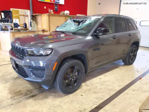 1C4RJHAG0RC247142 — 2024 Jeep Grand Cherokee, Верхняя часть / Крыша, фото до ремонта