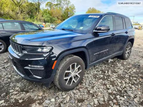 1C4RJHBG1RC210387 — 2024 Jeep Grand Cherokee, Подтопление, фото до ремонта