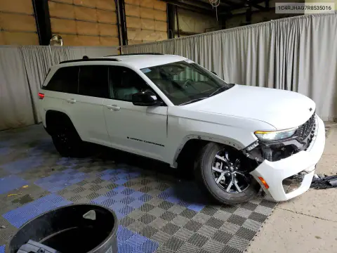 1C4RJHAG7R8535016 — 2024 Jeep Grand Cherokee, фото 4 с аукциона Copart 19.10.2026, Передняя часть