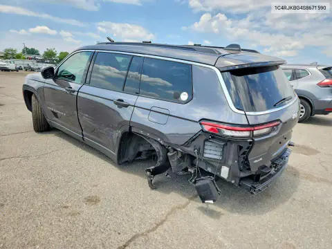 2025 Jeep Grand Cherokee L Limited VIN 1C4RJKBG4S8671590 фото 2