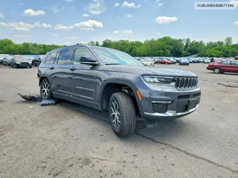 2025 Jeep Grand Cherokee L Limited VIN 1C4RJKBG4S8671590 фото 4