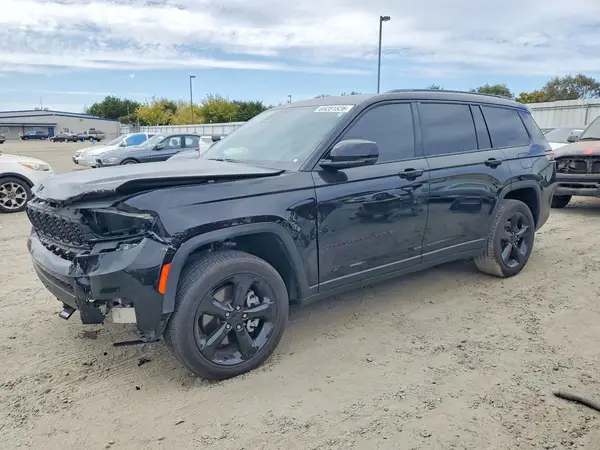 1C4RJKAG8S8755445 — 2025 Jeep Grand Cherokee, Передняя часть (Front End), фото до ремонта
