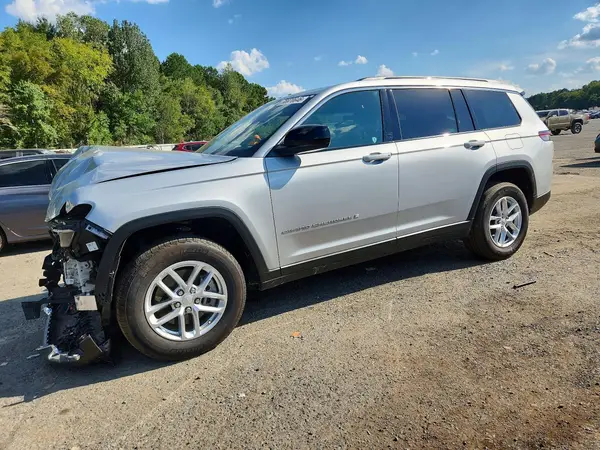 1C4RJJAG9S8676294 — 2025 Jeep Grand Cherokee, Передняя часть (Front End), фото до ремонта