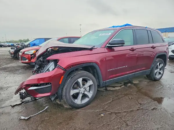 1C4RJHBG1SC318529 — 2025 Jeep Grand Cherokee, Передняя часть (Front End), фото до ремонта