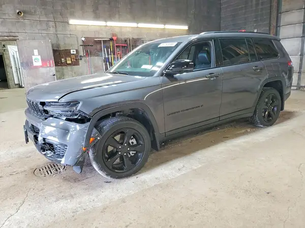 1C4RJKAG4S8744135 — 2025 Jeep Grand Cherokee, Передняя часть (Front End), фото до ремонта