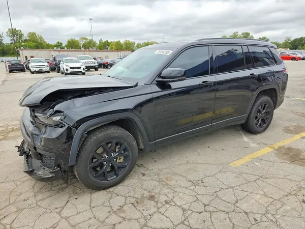 1C4RJKAG4S8640180 — 2025 Jeep Grand Cherokee, Передняя часть (Front End), фото до ремонта