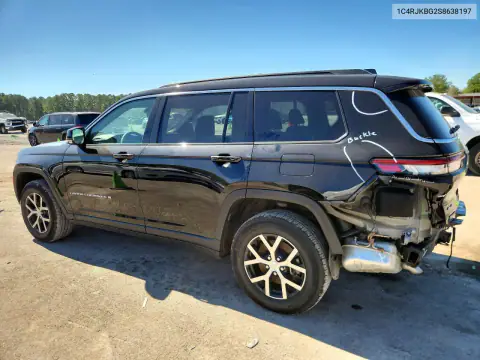 1C4RJKBG2S8638197 — 2025 Jeep Grand Cherokee, фото 2 с аукциона Copart, Задняя часть