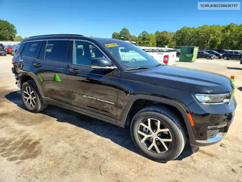 1C4RJKBG2S8638197 — 2025 Jeep Grand Cherokee, фото 4 с аукциона Copart, Задняя часть