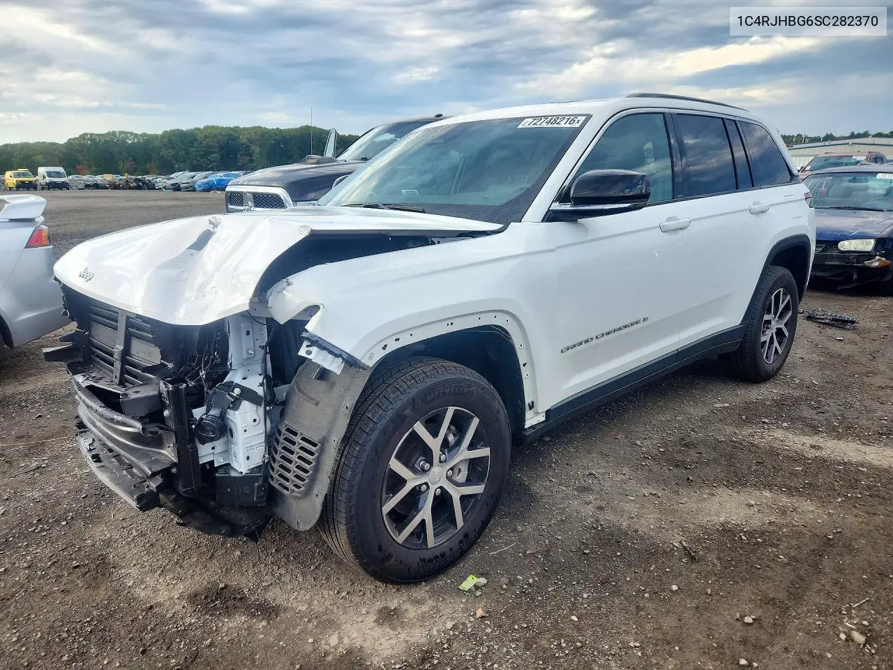 1C4RJHBG6SC282370 Jeep Grand Cherokee 2025 — повреждение Передняя часть, фото до ремонта