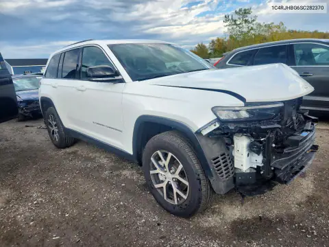 1C4RJHBG6SC282370 — 2025 Jeep Grand Cherokee, фото 4 с аукциона Copart, Передняя часть