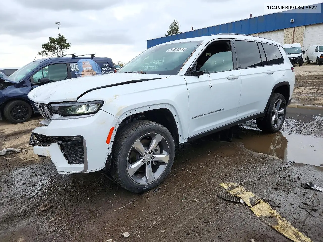 1C4RJKBR9T8608522 Jeep Grand Cherokee 2026 — повреждение Передняя часть, фото до ремонта