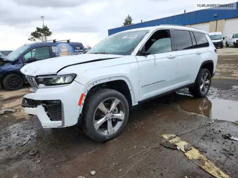 1C4RJKBR9T8608522 — 2026 Jeep Grand Cherokee, Передняя часть, фото до ремонта
