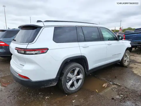 1C4RJKBR9T8608522 — 2026 Jeep Grand Cherokee, фото 3 с аукциона Copart, Передняя часть