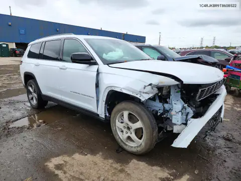 1C4RJKBR9T8608522 — 2026 Jeep Grand Cherokee, фото 4 с аукциона Copart, Передняя часть