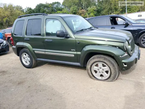 2006 Jeep Liberty Sport VIN 1J4GL48K36W214466 фото 4