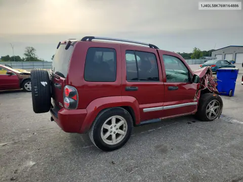 2006 Jeep Liberty Limited VIN 1J4GL58K76W164886 фото 3