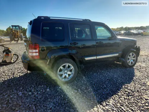 2008 Jeep Liberty Limited VIN 1J8GN58K48W207513 фото 3