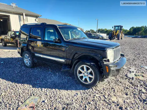2008 Jeep Liberty Limited VIN 1J8GN58K48W207513 фото 4