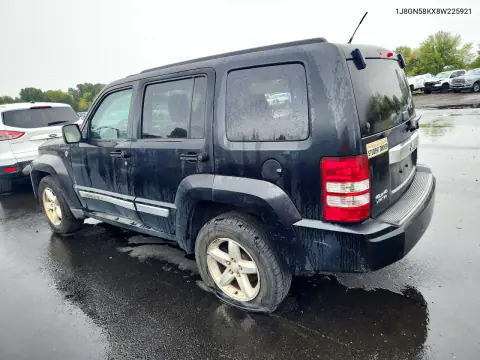 2008 Jeep Liberty Limited VIN 1J8GN58KX8W225921 фото 2