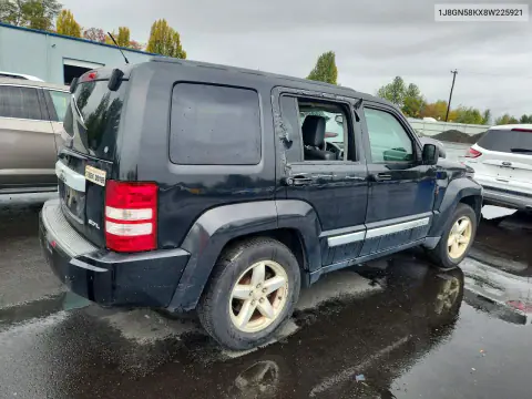 2008 Jeep Liberty Limited VIN 1J8GN58KX8W225921 фото 3