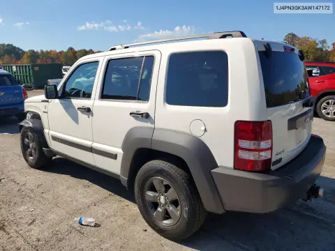 1J4PN3GK3AW147172 — 2010 Jeep Liberty (North America), фото 2 с аукциона Copart, Передняя часть