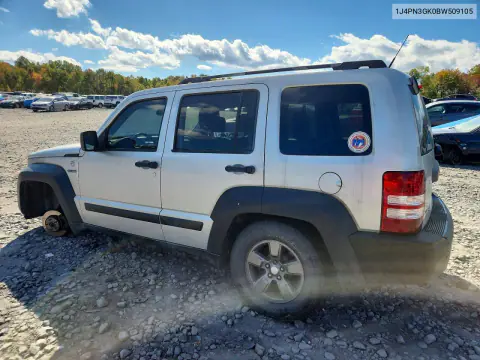 2011 Jeep Liberty Renegade VIN 1J4PN3GK0BW509105 фото 2