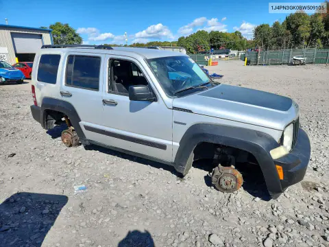 2011 Jeep Liberty Renegade VIN 1J4PN3GK0BW509105 фото 4