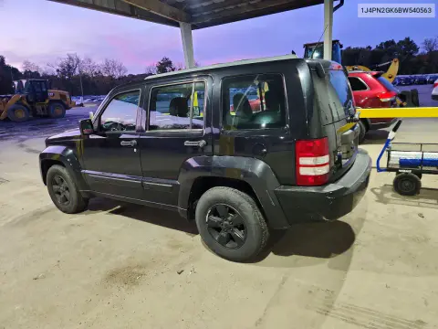 2011 Jeep Liberty Sport VIN 1J4PN2GK6BW540563 фото 2