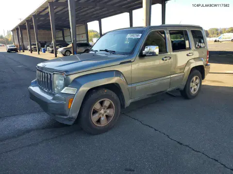 1C4PJLAK8CW117582 — 2012 Jeep Liberty (North America), Механические повреждения, фото до ремонта