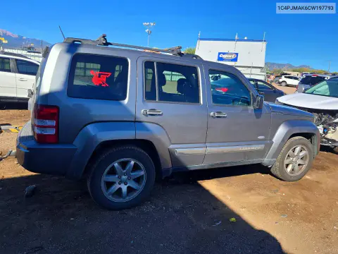 2012 Jeep Liberty Sport VIN 1C4PJMAK6CW197793 фото 3