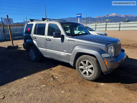 2012 Jeep Liberty Sport VIN 1C4PJMAK6CW197793 фото 4