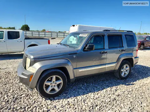 1C4PJMAK0CW182271 — 2012 Jeep Liberty (North America), Передняя часть, фото до ремонта