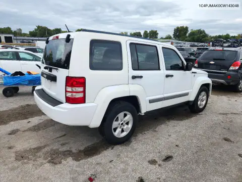1C4PJMAK0CW143048 — 2012 Jeep Liberty (North America), фото 3 с аукциона Copart, Механические повреждения