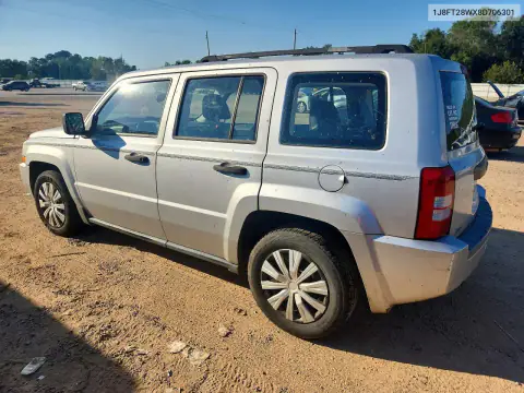 1J8FT28WX8D706301 — 2008 Jeep Liberty (Patriot), фото 2 с аукциона Copart, Передняя часть