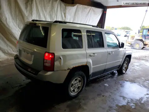 1J4NF1GB7BD141557 — 2011 Jeep Liberty (Patriot), фото 3 с аукциона Copart 22.10.2026, Мелкие вмятины и царапины